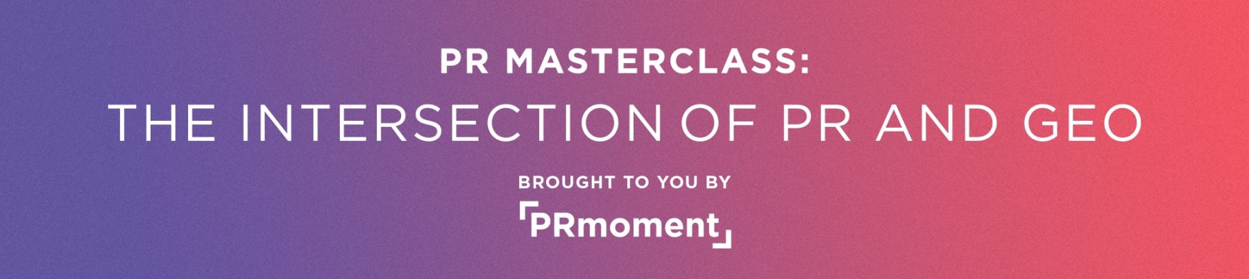 The Intersection of PR and GEO